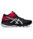 Asics Mens GEL-Beyond 6 Mid Top Indoor Court Shoes - Black/Classic Red