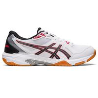 Asics Mens GEL-Rocket 10 Indoor Court Shoes - White/Classic Red