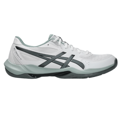 Asics Mens GEL-Rocket 12 Indoor Court Shoes - White/Steel Grey