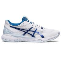 Asics Womens GEL-Tactic Indoor Court Shoes - White/Indigo Blue