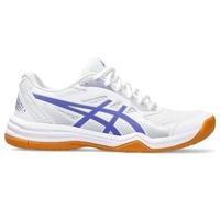 Asics Womens Upcourt 5 Indoor Court Shoes - White/Blue Violet