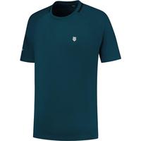 K-Swiss Mens Hypercourt Double Crew Tee - Dark Blue