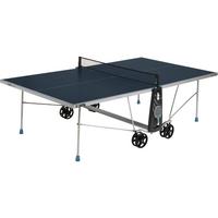 Cornilleau Sport 100X Rollaway Outdoor Table Tennis Table (4mm) - Blue