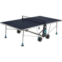 Cornilleau Sport 200X Rollaway Outdoor Table Tennis Table (5mm) - Blue