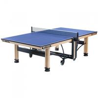 Cornilleau Competition Wood ITTF 850 Rollaway Indoor Table Tennis Table (25mm) - Blue