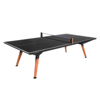 Cornilleau Play-Style Outdoor Table Tennis Table (6mm) - Black