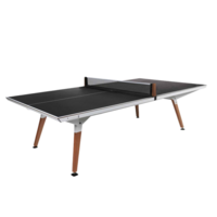 Cornilleau Play-Style Outdoor Table Tennis Table (6mm) - Black/White