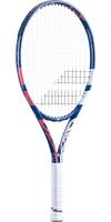 Babolat Drive 25 Inch Girls Tennis Racket - Coral/Blue