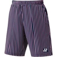 Yonex Mens 15135EX Shorts - Navy/Rose Pink