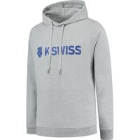 K-Swiss Mens Essentials Hooded Sweatshirt - Grey