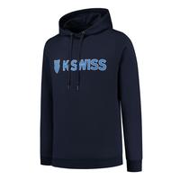 K-Swiss Mens Essentials Hooded Sweatshirt - Navy