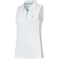 K-Swiss Womens Hypercourt Polo Tank - White