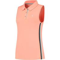 K-Swiss Womens Hypercourt Polo Tank - Peach