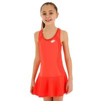 Lotto Girls Team Dress - Red Fluo