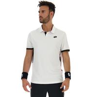 Lotto Mens Top Ten III Polo PL - White