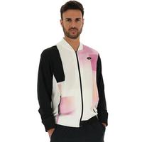 Lotto Mens Top Ten III Jacket PRT PL - White/Black