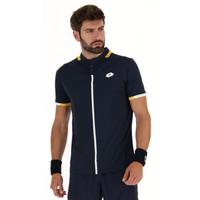 Lotto Mens Top IV Polo - Navy Blue