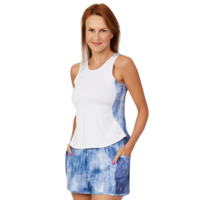 Sofibella Womens Diamond Rush Tank - Denim