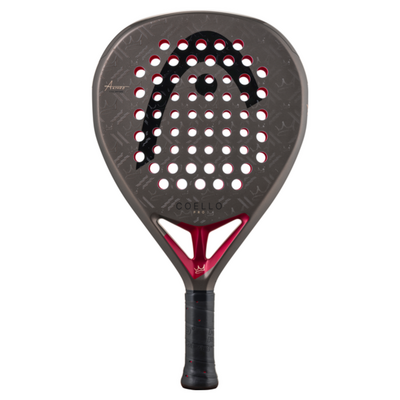 HEAD Coello Pro Padel Racket 2026 - Black/Red
