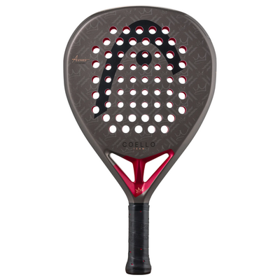 HEAD Coello Team Padel Racket 2026 - Black/Red