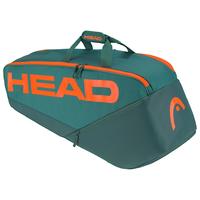 Head Radical Pro 6 Racket Bag M - Dark Cyan/Fluo Orange