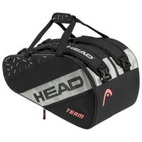 HEAD Team Large 9 Racket Padel Bag - Black/Ceramic