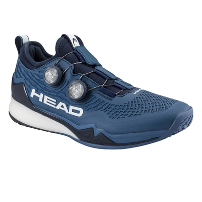 HEAD Mens Endure Pro BOA All Court Tennis Shoes - Dark Blue/Navy