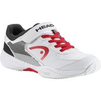 Head Kids Sprint 3.0 Velcro Tennis Shoes - White/Red