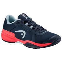 Head Kids Sprint 3.5 Tennis Shoes - Navy/Coral