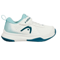 HEAD Kids Sprint Velcro 4.0 Tennis Shoes - White/Turquoise