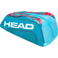 Head Tour Team Monstercombi 12 Racket Bag - Blue/Pink