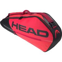 Head Tour Team 3 Racket Bag - Black/Red