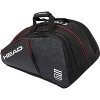 Head Alpha Sanyo Monstercombi 6 Racket Padel Bag - Black/Red