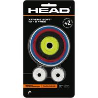Head Xtreme Soft Overgrips (Pack of 10 + 2 Free) - Assorted Colours