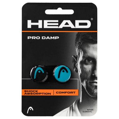 HEAD Pro Vibration Dampeners (Pack of 2) - Black/Blue
