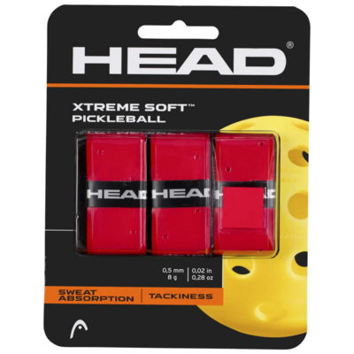 HEAD Xtreme Soft Pickleball Overgrip - Red