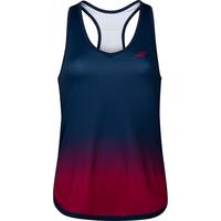 Babolat Girls Compete Tank Top - Estate Blue/Vivacious Red