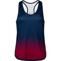 Babolat Womens Compete Tank Top - Estate Blue/Vivacious Red