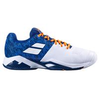Babolat Mens Propulse Blast Tennis Shoes - White/Blue