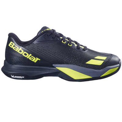 Babolat Mens Jet Mach 4 Tennis Shoes - Black/Aero