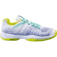 Babolat Womens Sensa Padel Tennis Shoes - White/Springbud