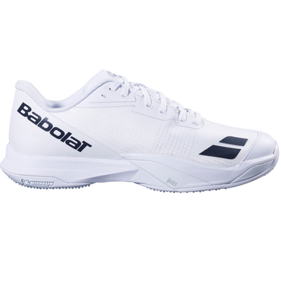 Babolat Womens Jet Mach 4 Wimbledon Grass Court Tennis Shoes 2026 - White/Black