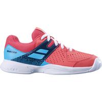 Babolat Kids Pulsion Tennis Shoes - Pink/Sky Blue