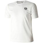 Sergio Tacchini Boys Chevron Junior T-Shirt - White/Navy