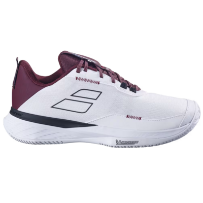Babolat Mens SFX Evo All Court Tennis Shoes - White/Port Royale