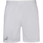 Babolat Boys Play Shorts - White