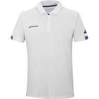 Babolat Boys Garçon Play Polo - White
