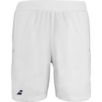 Babolat Boys Play Shorts - White