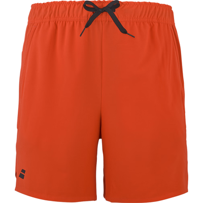 Babolat Boys Play Shorts - Cherry Tomato