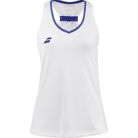 Babolat Girls Play Tank Top - White